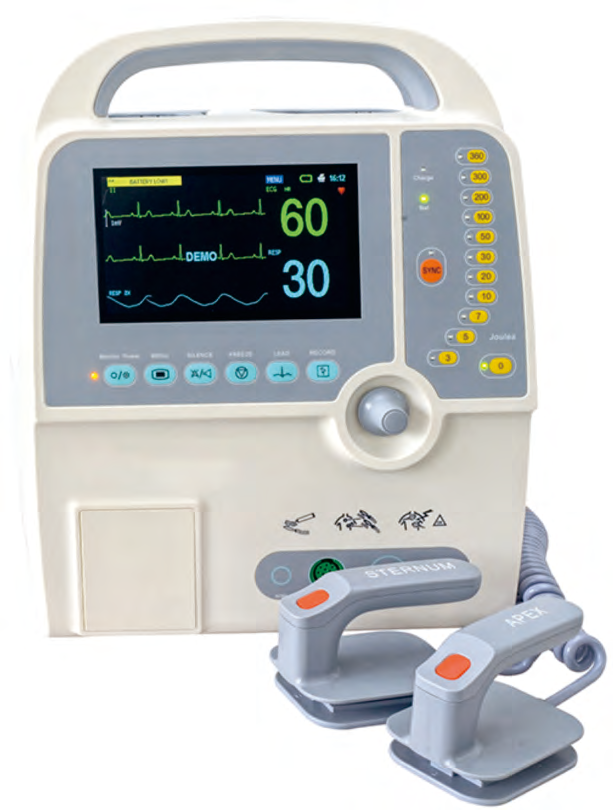 Biphasic Deﬁbrillator Monitor
