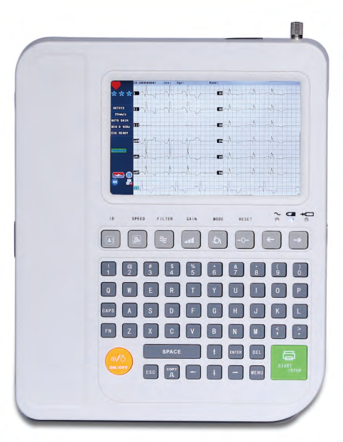 3 Channel ECG Machine